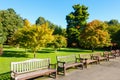 Public Roath Park in Autumn